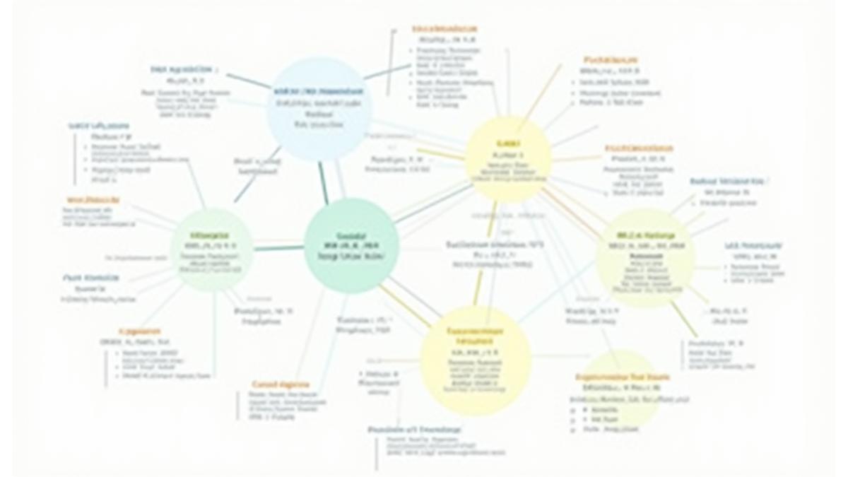 An infographic illustrating the alignment of Haneul Maru Edu's curriculum with the Korean Ministry of Education standards. It shows interconnected nodes and data flow, representing comprehensive mapping and compliance, with Korean text labels.